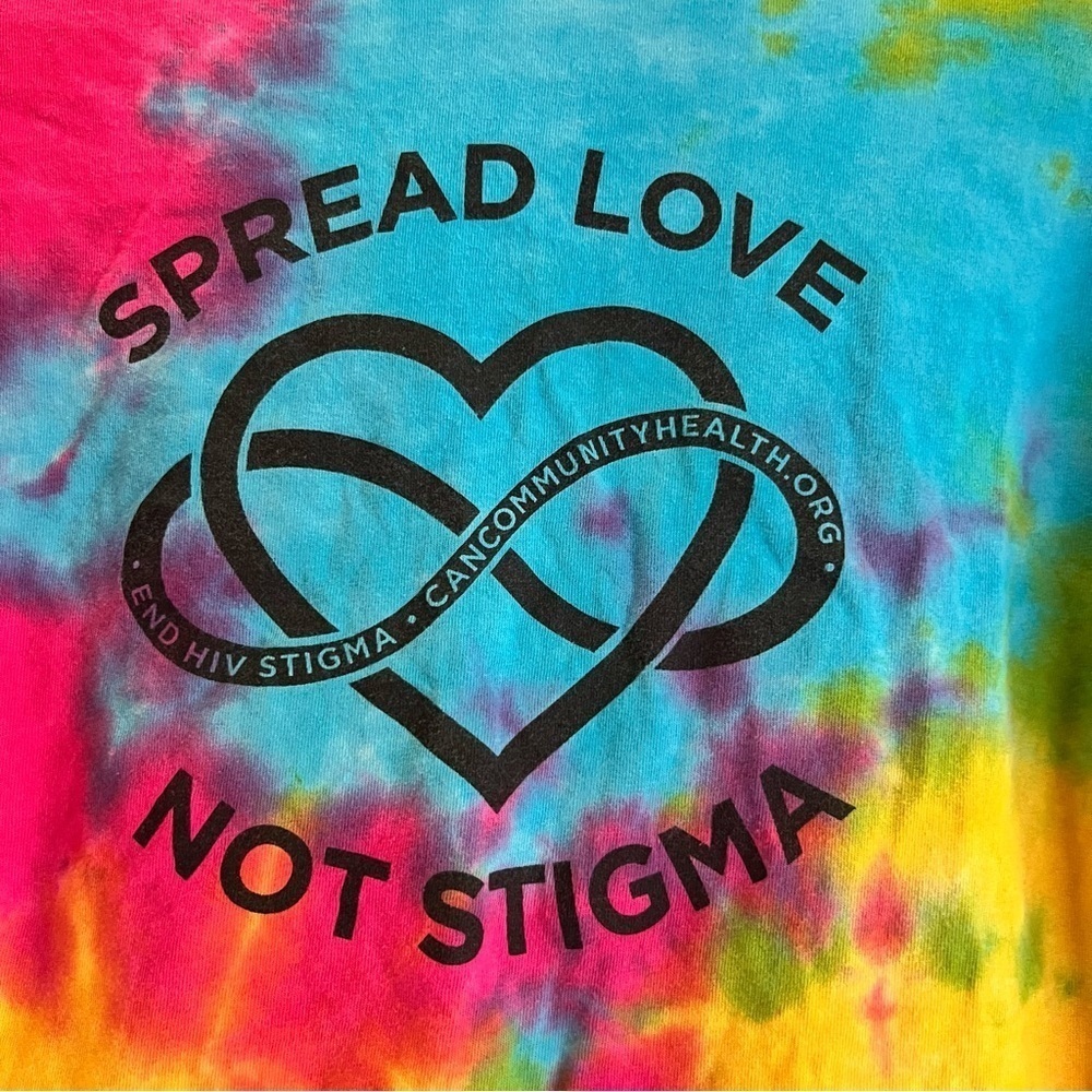 Rainbow Tie Dye T Shirt